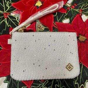 Kendra Scott Woven Wristlet Pouch